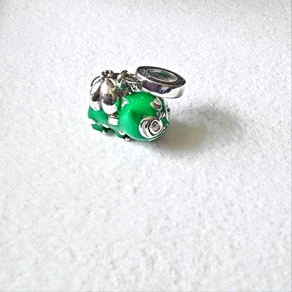 New Pokémon Bulbasaur dangle silver charm for Jewelry bracelet